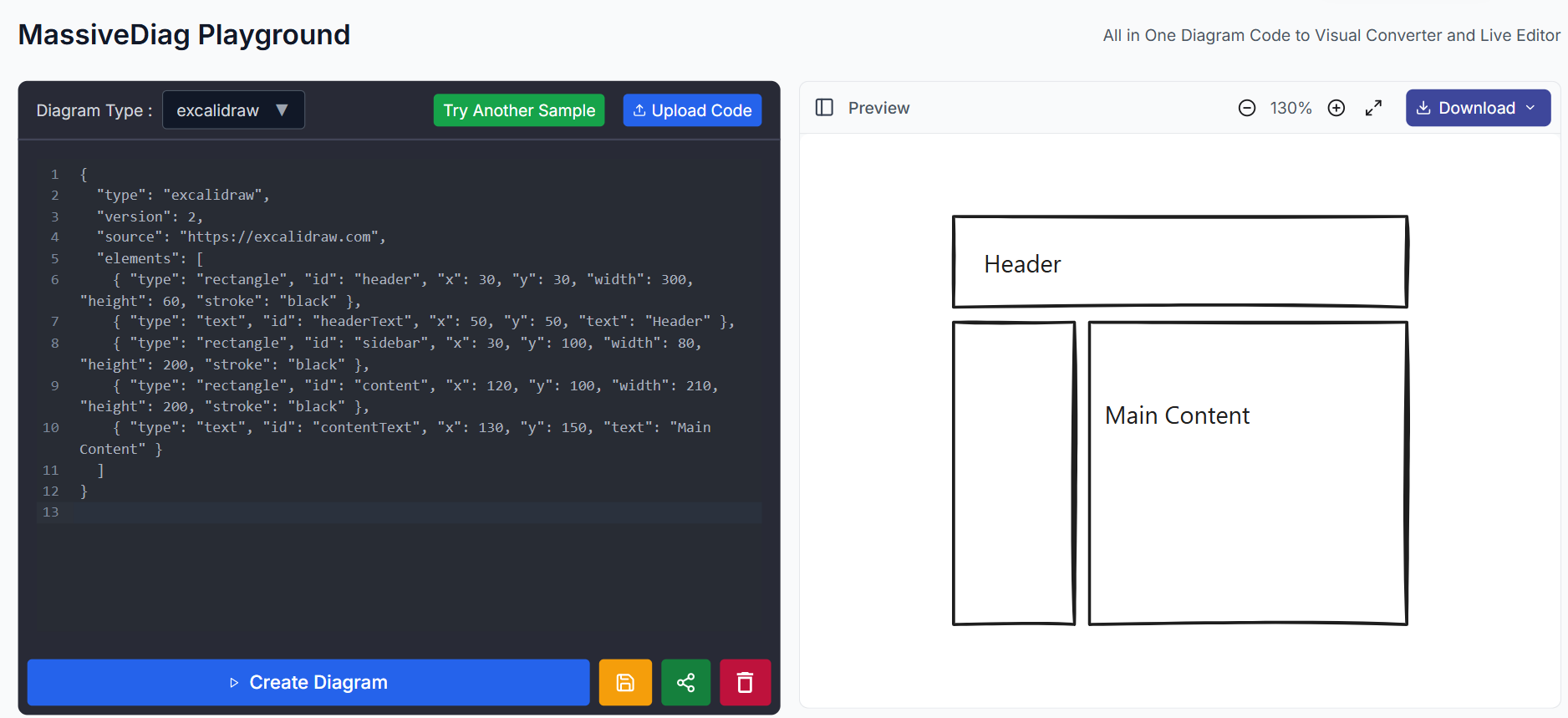 Excalidraw Example